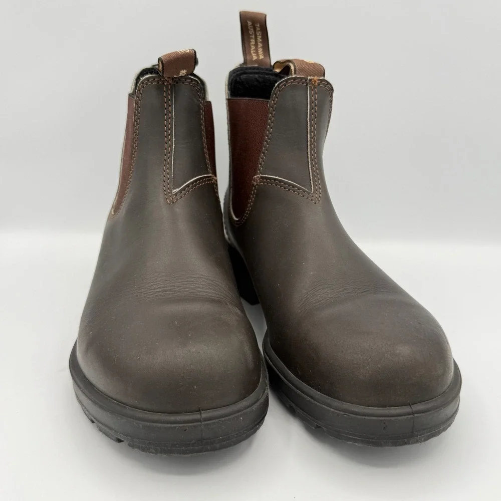 Blundstone 500 Brown Leather Chelsea Boots AU 7.5 Gorpore Heritage outdoor